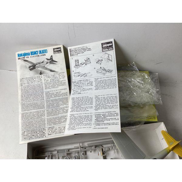 Hasegawa Nakajima B5N2 (KATE) - 1:72 Scale, Aircraft Model Kit