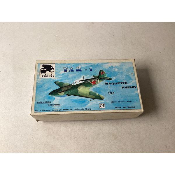 Phenix Yak-1, 1/48 Scale, Model Kit, Made in France