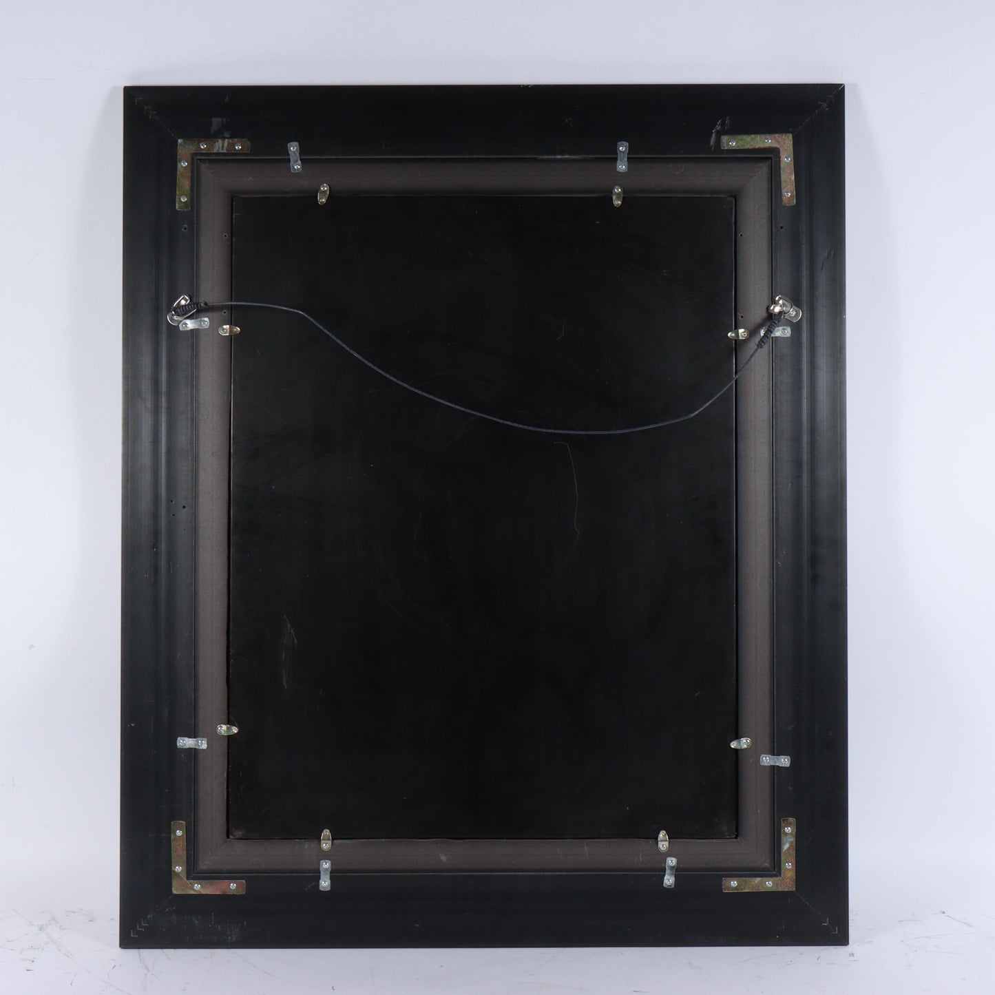 Nguyen Thi Hoa, Vietnamese , mother and child, 2008, lacquer painting with inlaid eggshell and abolone, 27 1/4"H x 21 1/4"W(sight), 37"H x 31"W(frame)