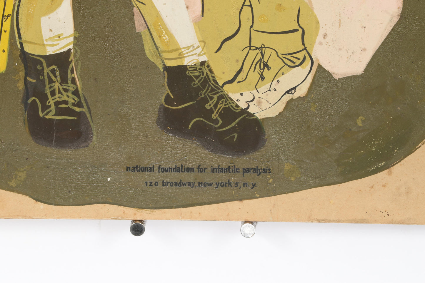 Honore Desmond Sharrer, American (1920 - 2009), Woman Resting / National Foundation for Infantile Paralysis / Workers and Painters / 2 women standing (2) / woman breaking up a fight / family at the table, mixed media on