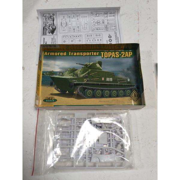 ACE Armoured Personnel Carrier M3 (4x4), 1/72 Scale Plastic Model Kit