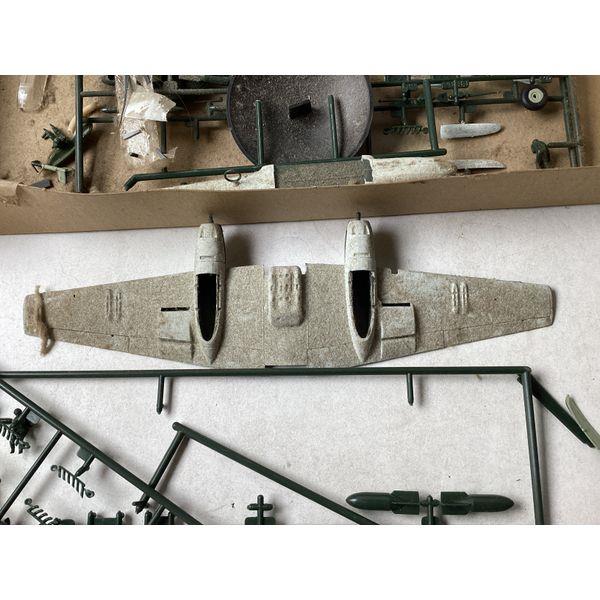 Monogram Bf 110E-1 MESSERSCHMITT - 1/72 Scale, Plastic Action Model, Authentic German Details