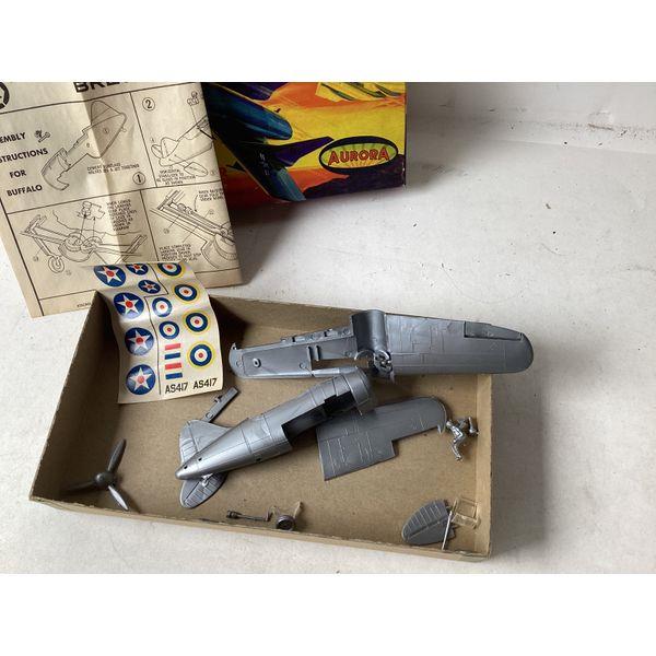 Aurora F7U Cutlass - Navy Jet Fighter, Scale Model, Plastic Assembly Kit