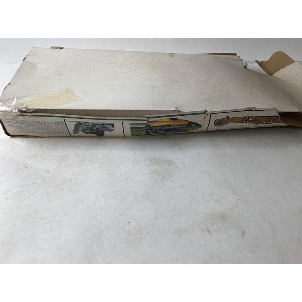 Matchbox Messerschmitt Bf 109E-3 - Vintage Model Kit, Scale 1:32, Unassembled Parts, Decals Included