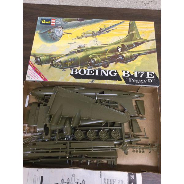 Revell Boeing B-17E "Peggy D" - 1/72 Scale Model Kit, Vintage