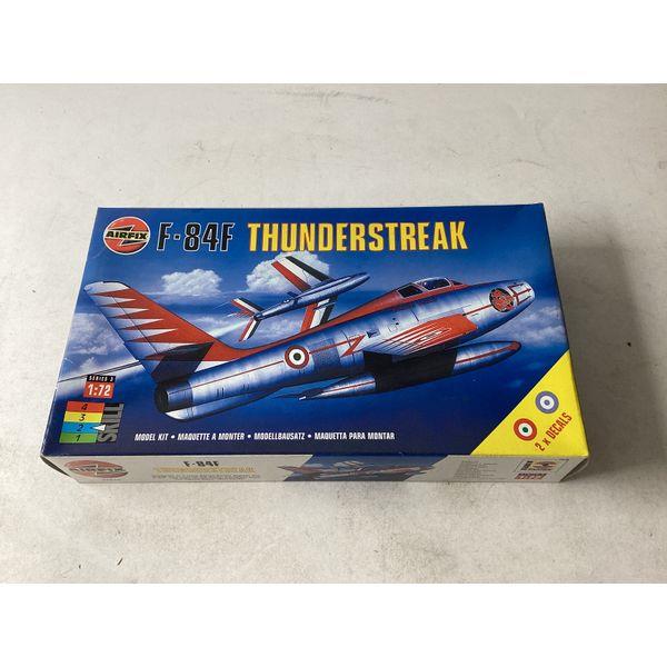 Airfix F-84F Thunderstreak - 1:72 Scale Model Kit, 2+ Decals