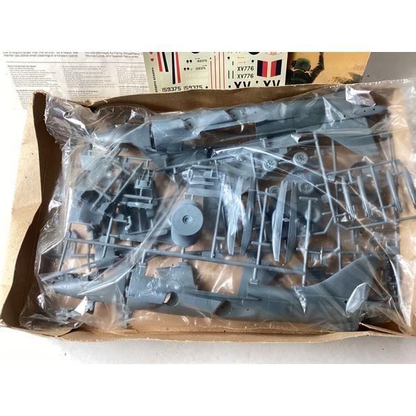 Monogram Hawker Harrier - 1/48 Scale, Unassembled Model Kit - Molded Color