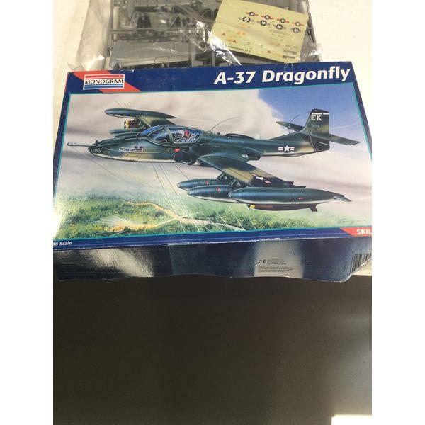 Monogram A-37 Dragonfly - 1/48 Scale, Skill Level 2 Model Kit