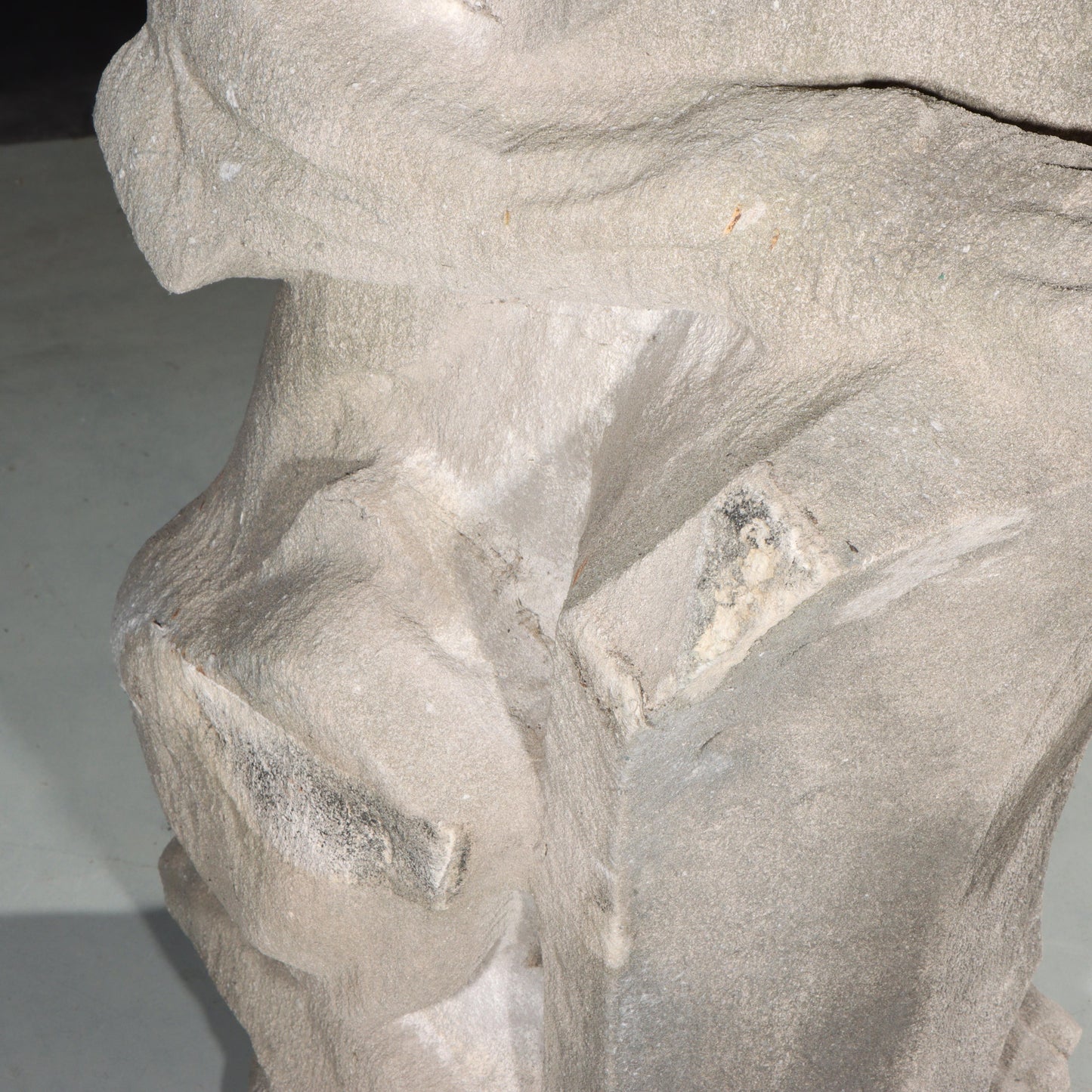 Heraldic Dog Guardian; full body gargoyle/grotesque beast with shield: 1920s Harlem, New York, Gothic Style
