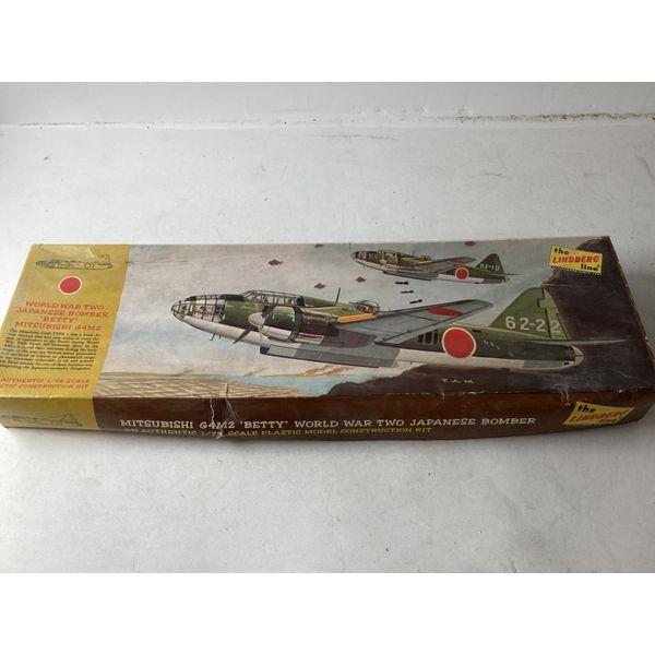 Lindeberg Line Mitsubishi G4M2 Betty - World War Two Japanese Bomber