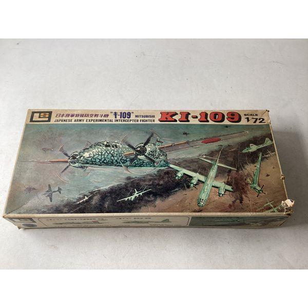 LS Mitsubishi Ki-109, 1/72 Scale - Experimental Interceptor Fighter, 105 Parts, Made in Japan