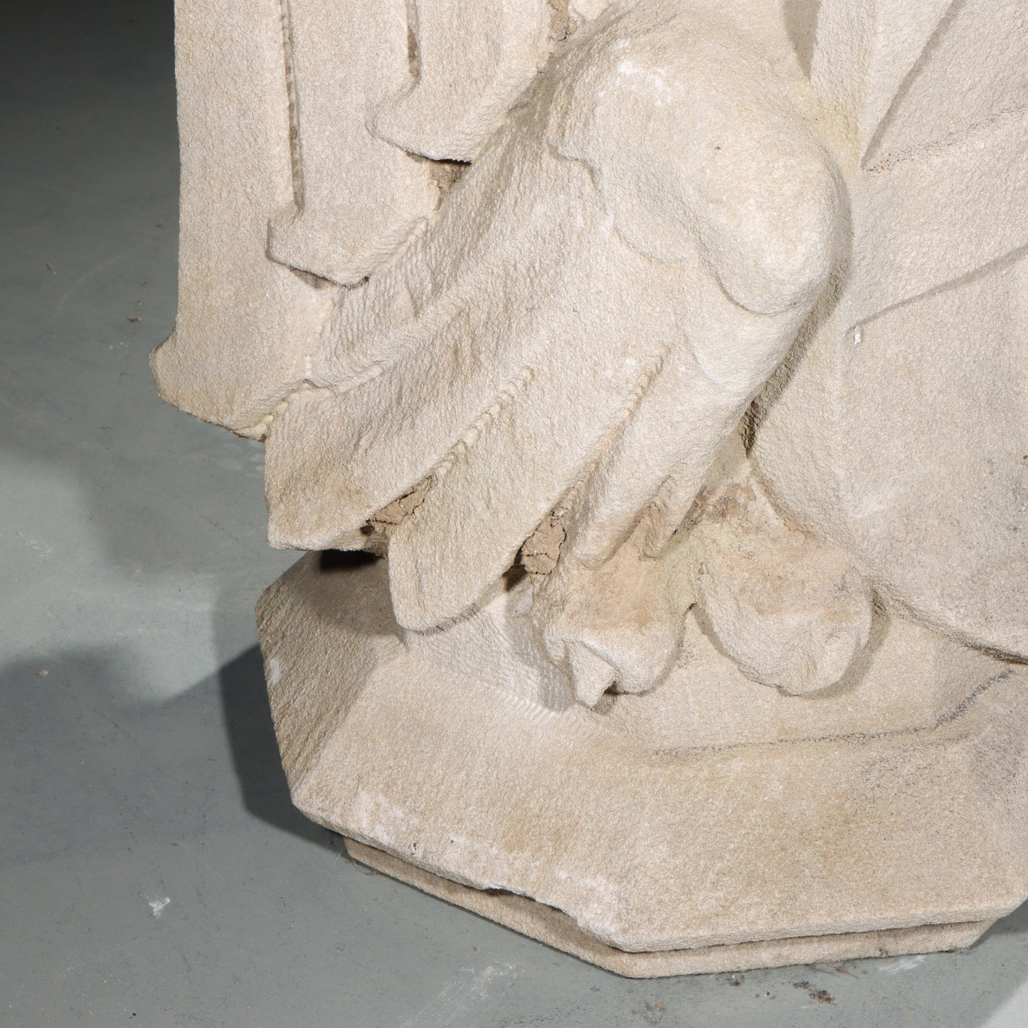 Heraldic Eagle Guardian; full body gargoyle/grotesque beast with shield: Unique American Art Deco design, 1920s Harlem, New York, Gothic Style