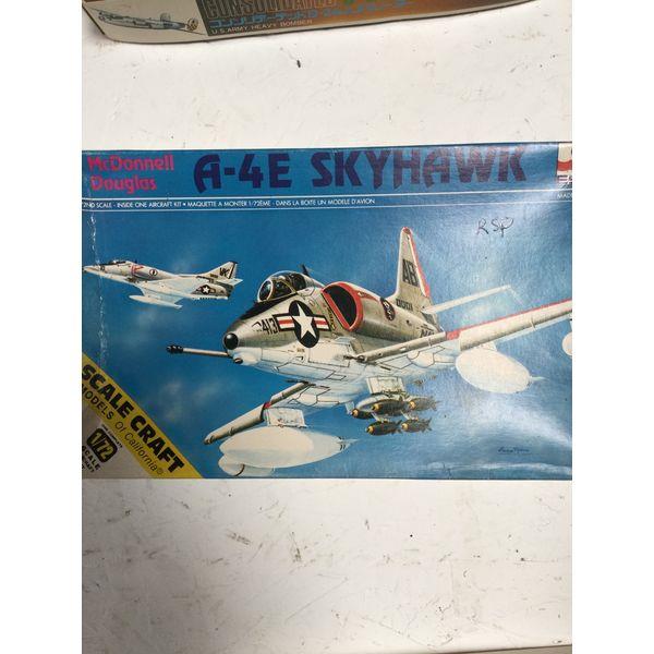 McDonnell Douglas A-4E Skyhawk 1/72 Scale Model Kit - SC-9004 - Scale Craft Models