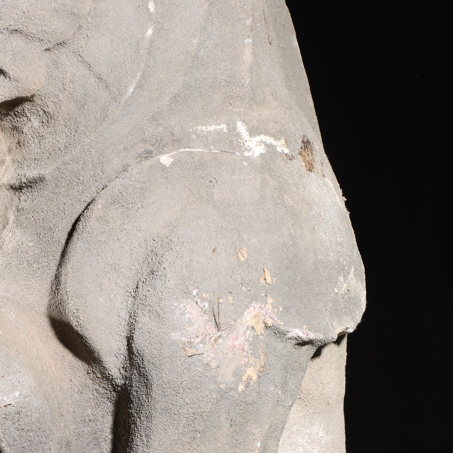 Heraldic Mythological Guardian; full body gargoyle/grotesque beast with shield: 1920s Harlem, New York, Gothic Style