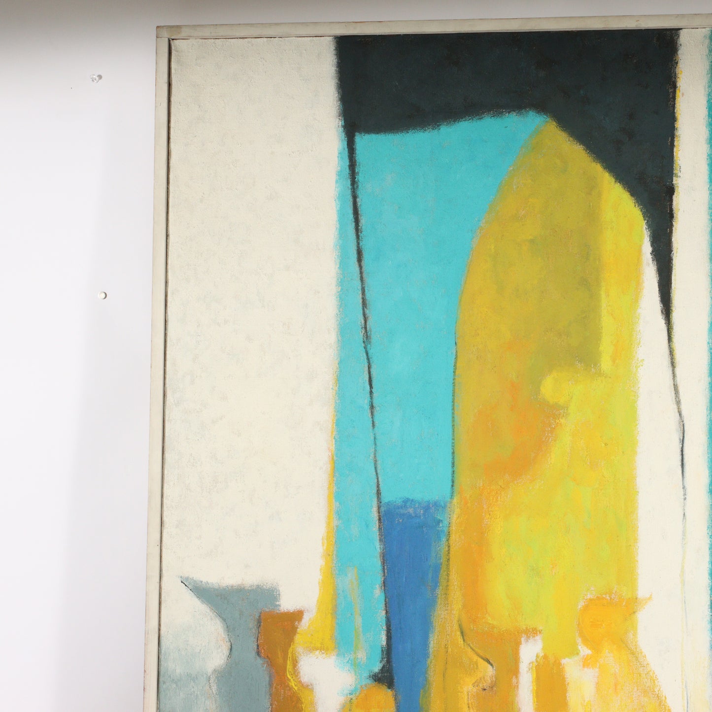 Mary Ray Gehr, Illinois (1910 - 1997), New Beginnings, oil on canvas, 52"H x 37"W