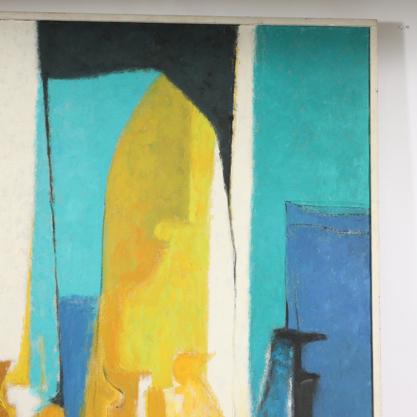 Mary Ray Gehr, Illinois (1910 - 1997), New Beginnings, oil on canvas, 52"H x 37"W
