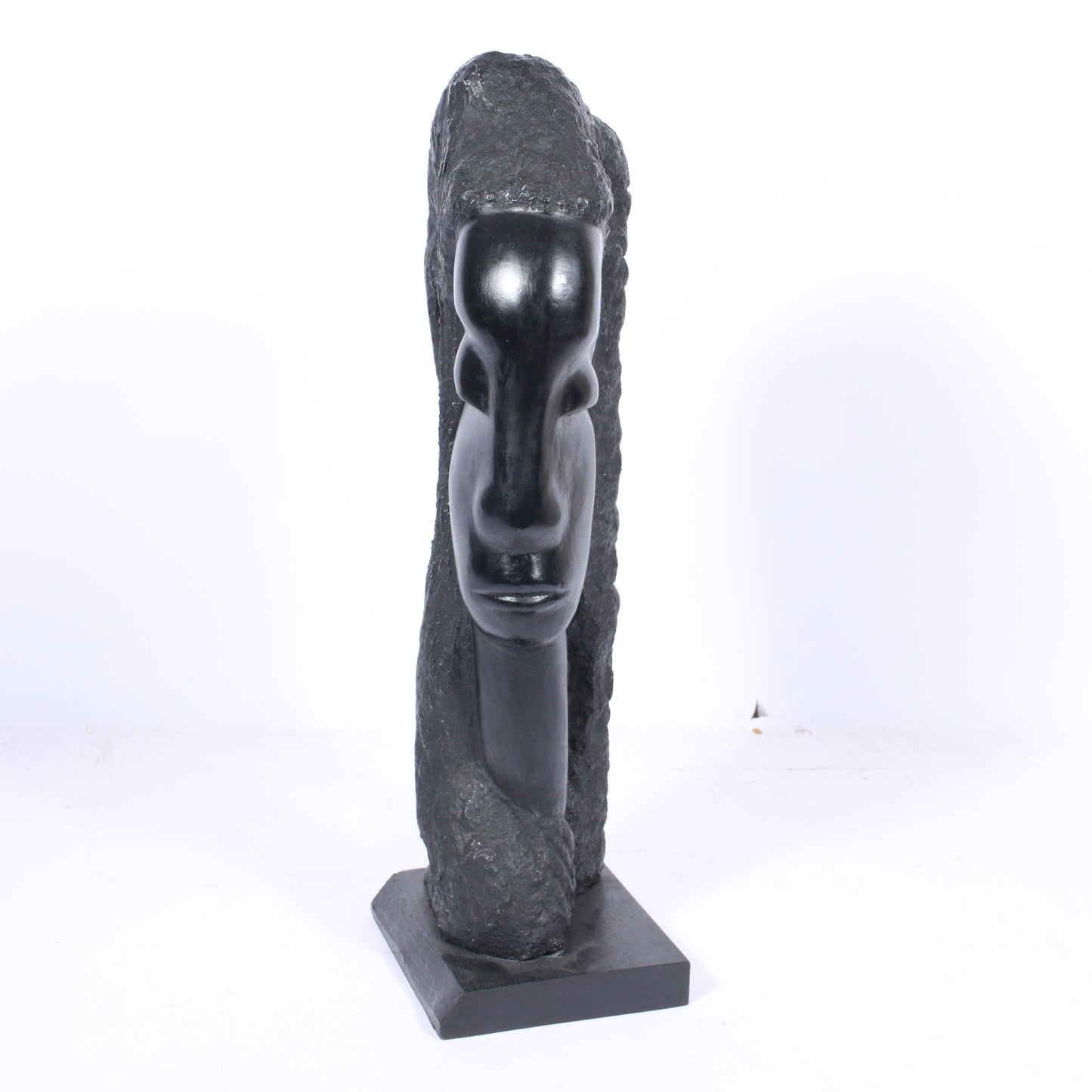 Alfred Van Loen, New York / Germany (1924 - 1994), Sheeba, 1967, plaster with lacquer finish on ebonized plinth, 27 3/4"H x 8 1/2"W x 9 1/2"D