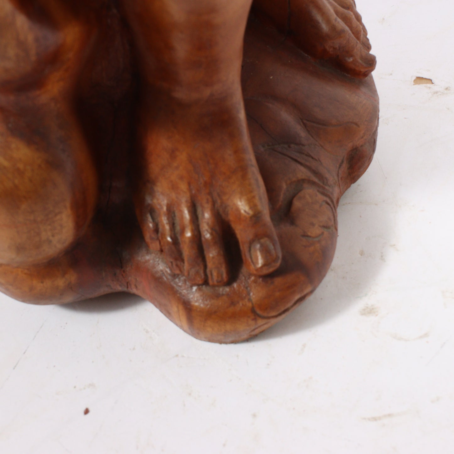 Robert Lohman, Indiana (1919-2001), Two Women, 1950s, wood, 25"H x 10"W x 10 1/2"D
