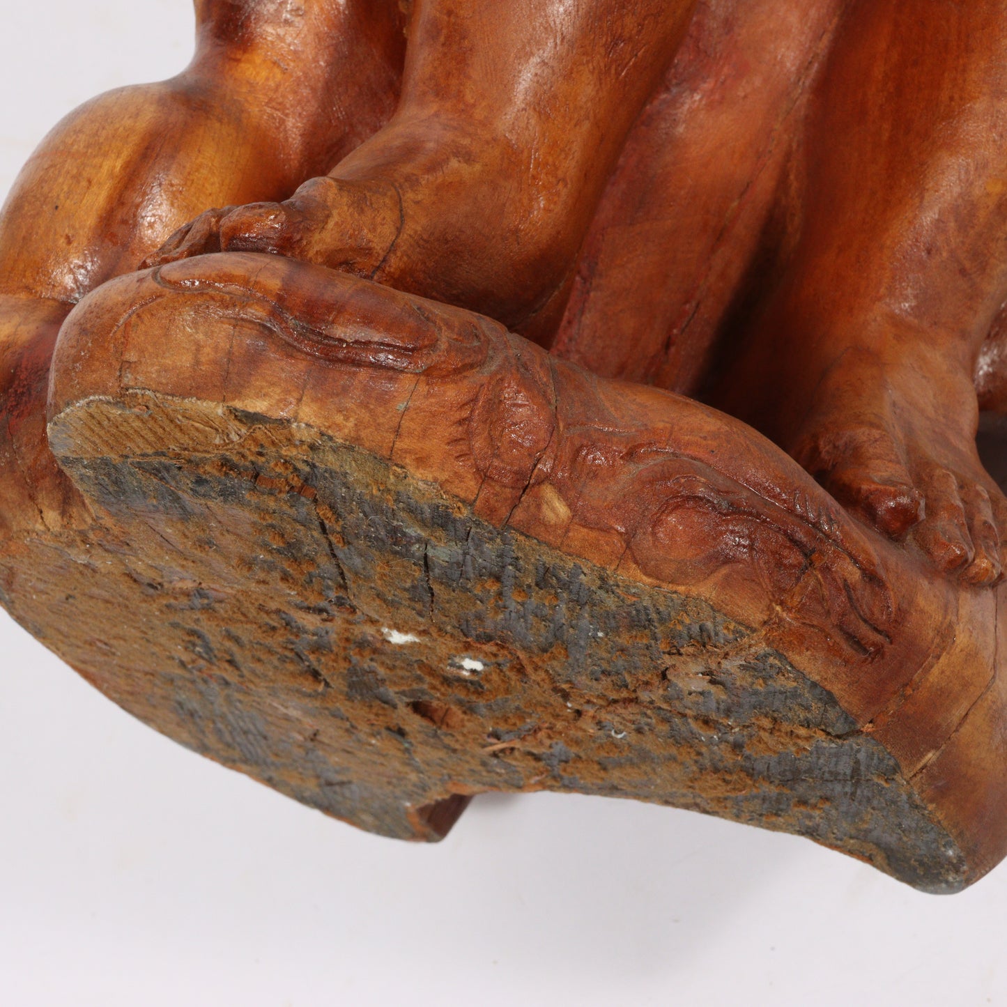Robert Lohman, Indiana (1919-2001), Two Women, 1950s, wood, 25"H x 10"W x 10 1/2"D