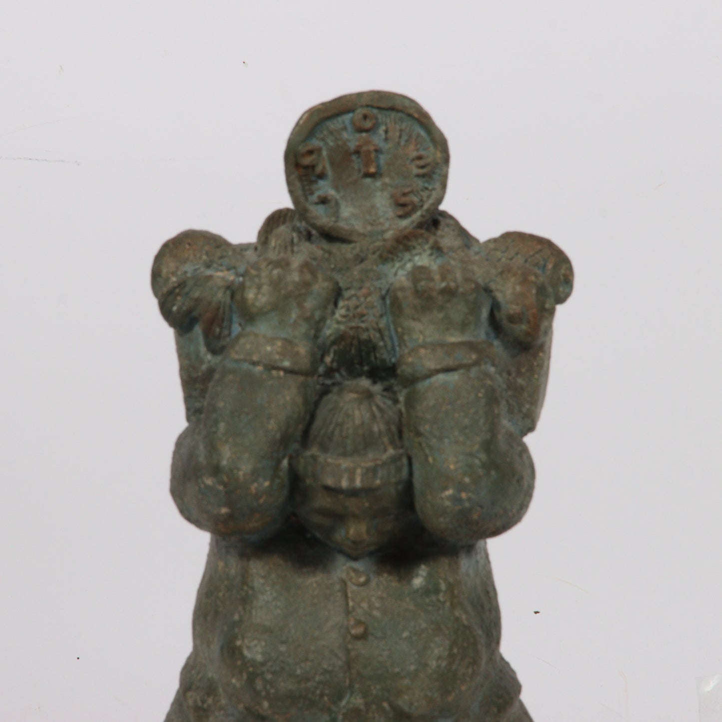 Sally Grosz Bodkin, New York/Hungary (1900-1974), Fishmonger, 1942, ceramic, 16"H x 9"W x 8"H