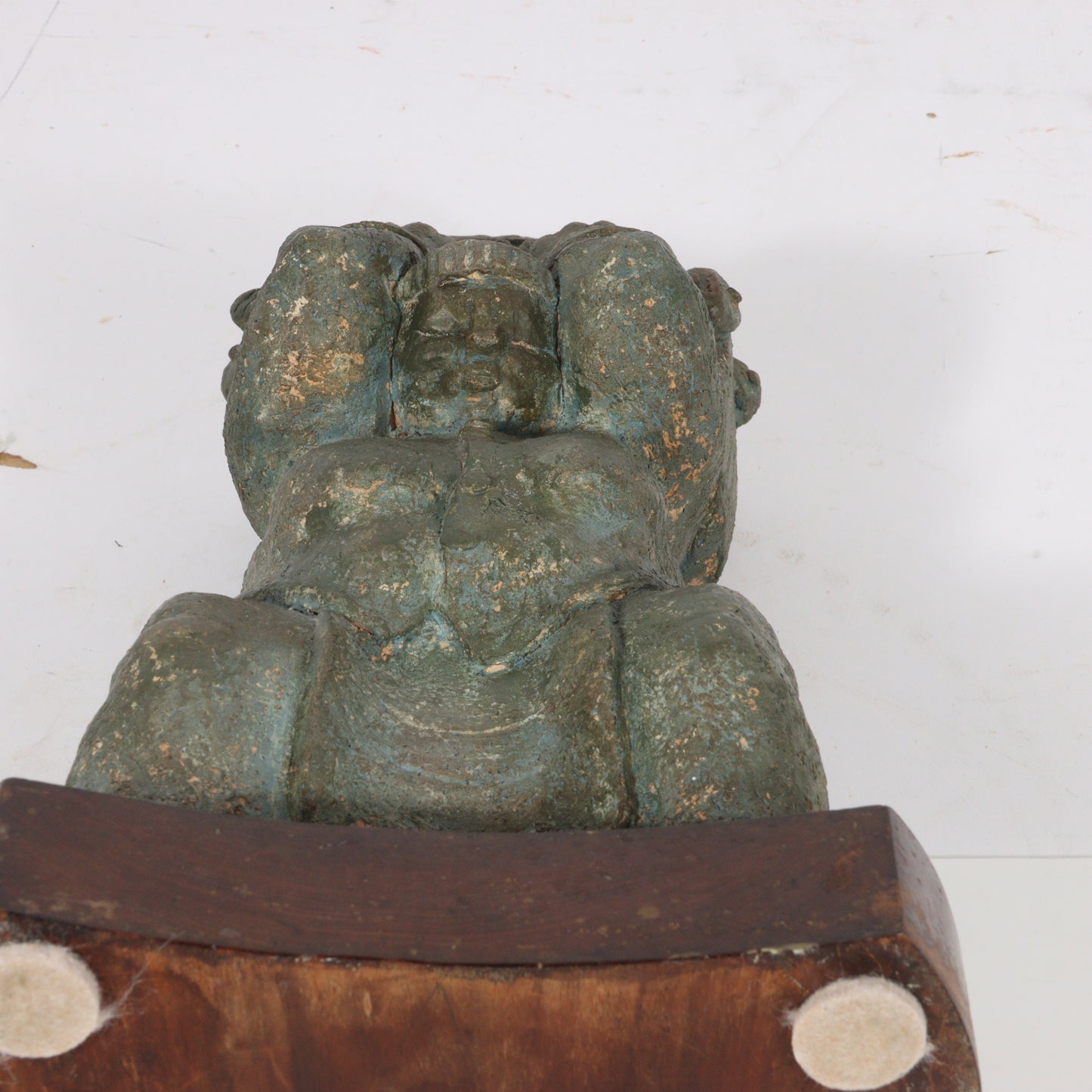 Sally Grosz Bodkin, New York/Hungary (1900-1974), Fishmonger, 1942, ceramic, 16"H x 9"W x 8"H