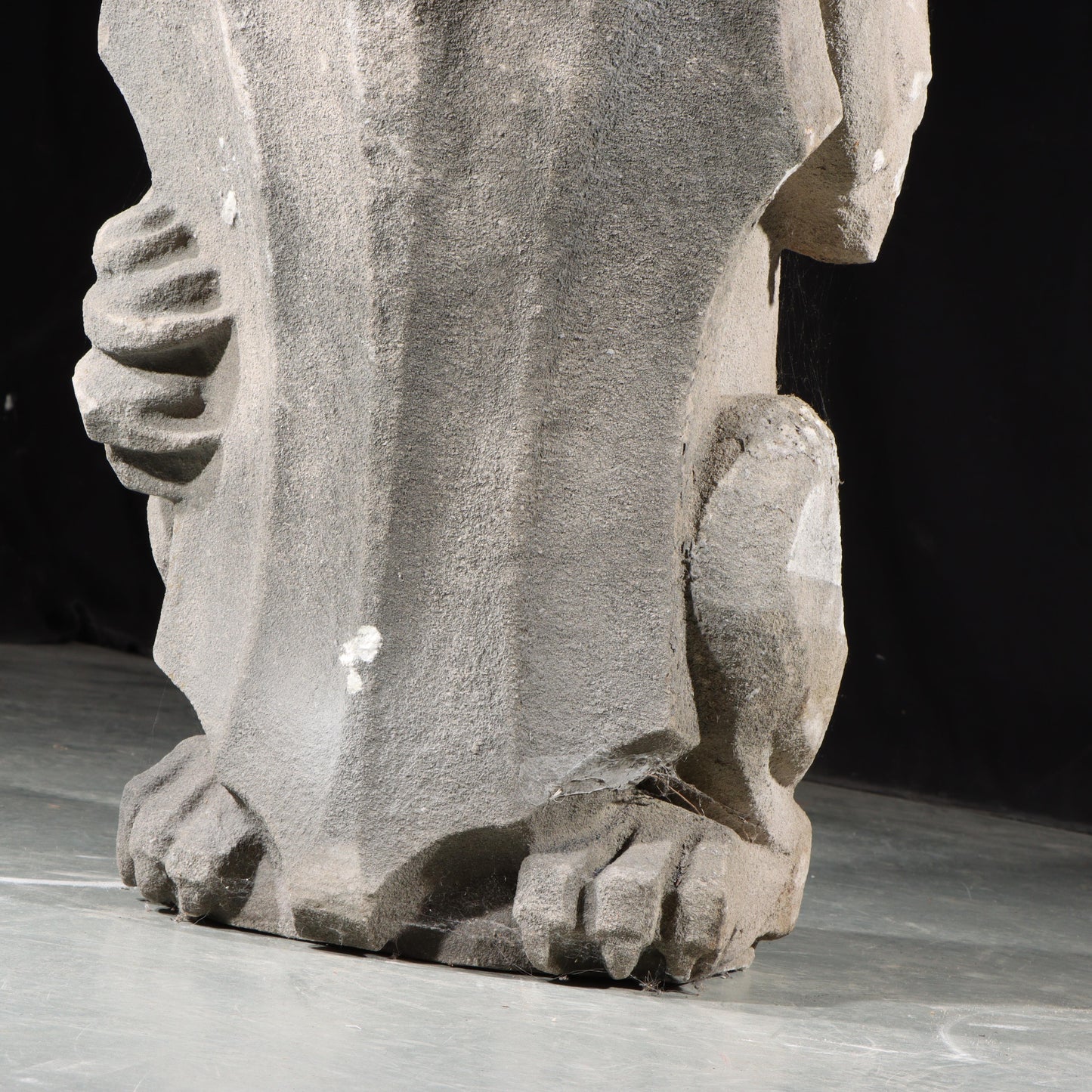 Heraldic Lion Guardian; full body gargoyle/grotesque beast with shield: 1920s Harlem, New York, Gothic Style
