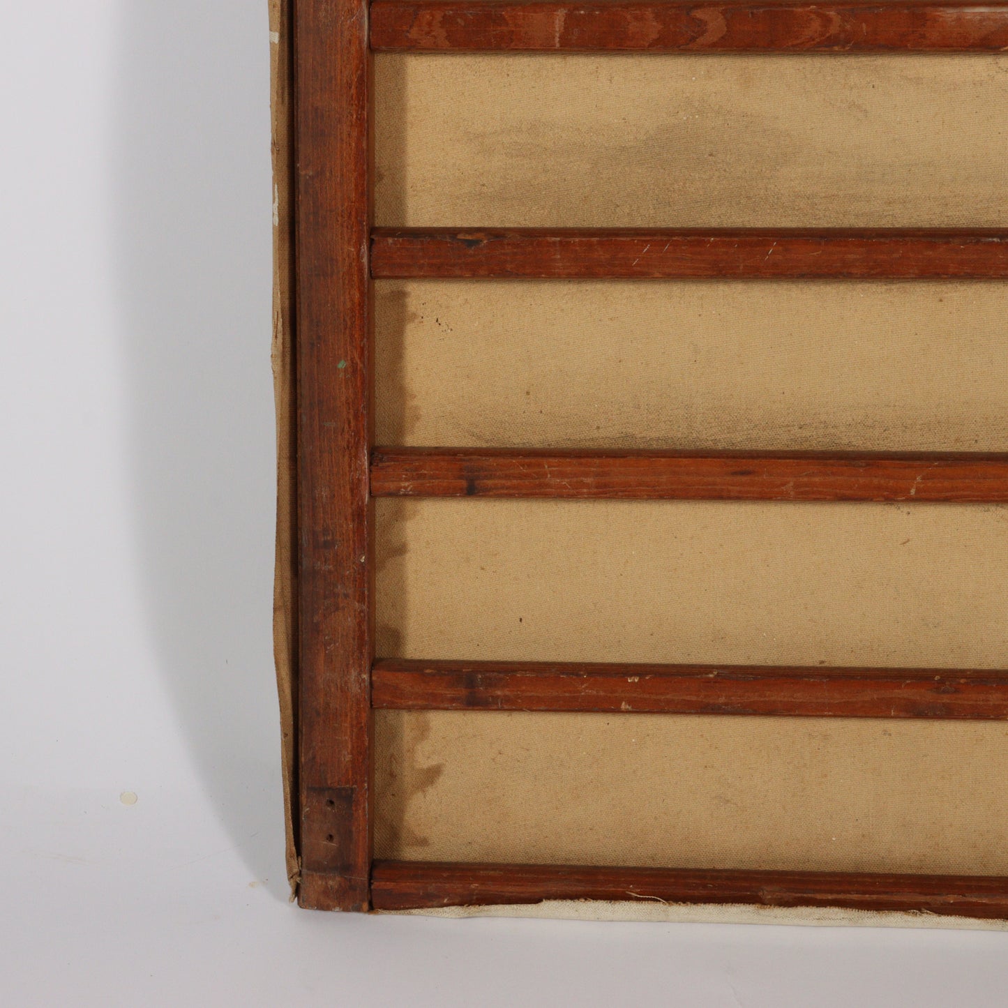 Paul Muller, New York / Russian Federation (1895-1970), Albert Schweitzer, 1940s, oil on canvas stretched over baby crib, 34"H x 23 1/2"W