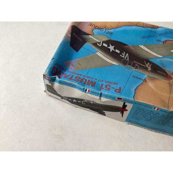 Monogram P-51 Mustang, Model Kit 1:48 Scale, Confederate Air Force Ghost Squadron, Model Recuit