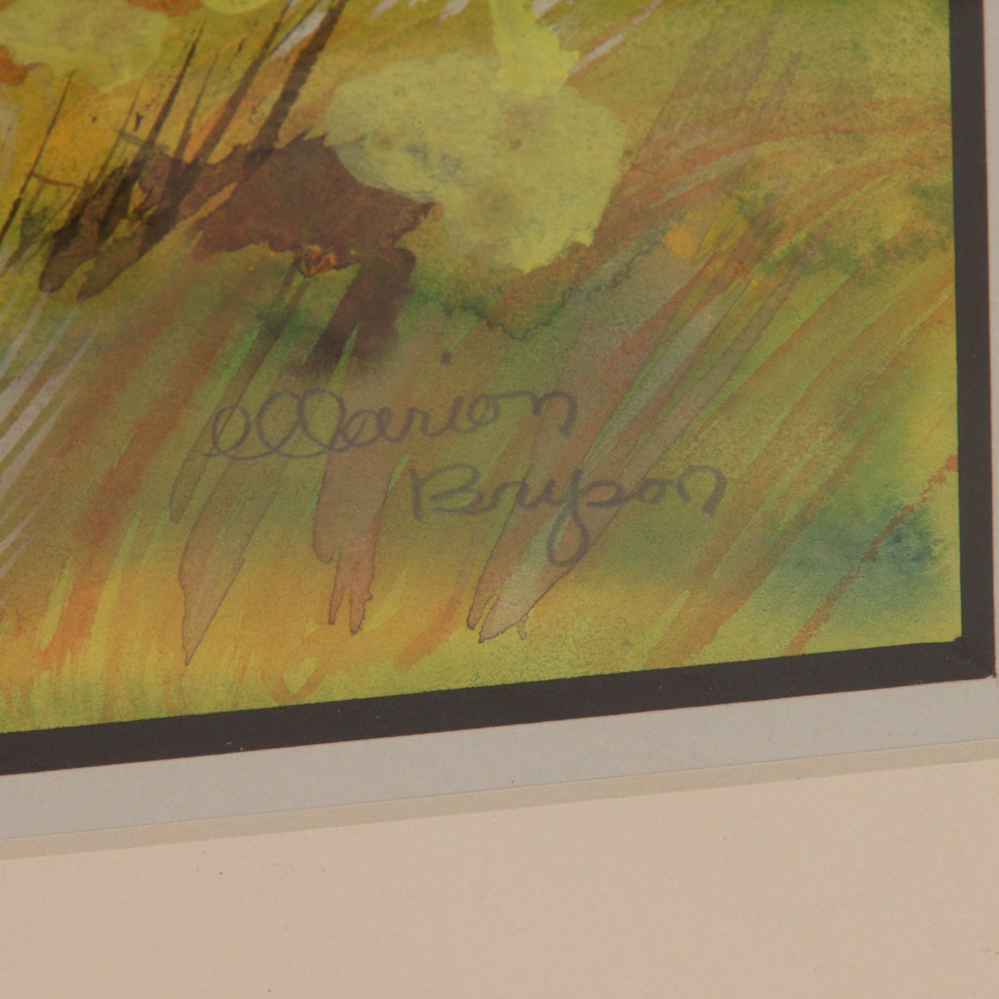 Marion Bryson, American (20th century), Stone Isle, Maine, landscape, watercolor on paper, 23 1/2"H x 17 1/2"W (sight)