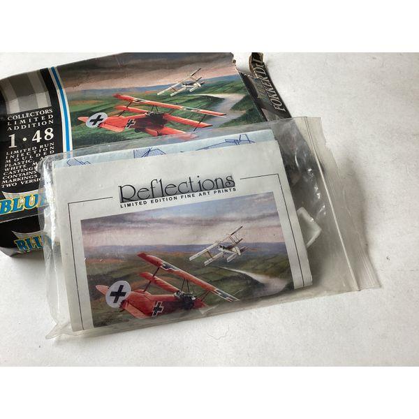 Blue Max Fokker Dr.I, 1:48 Scale Model Kit - Collectors Limited Edition