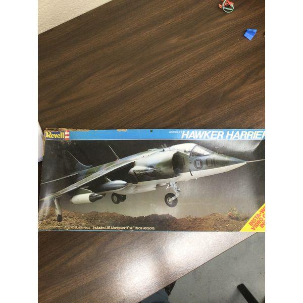 Revell British Aerospace Hawker Harrier Model Kit - US Marine & RAF Decals