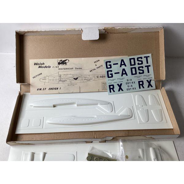 Welsh Models AW.27 Ensign I, 1:144 Scale, Yesteryear Series