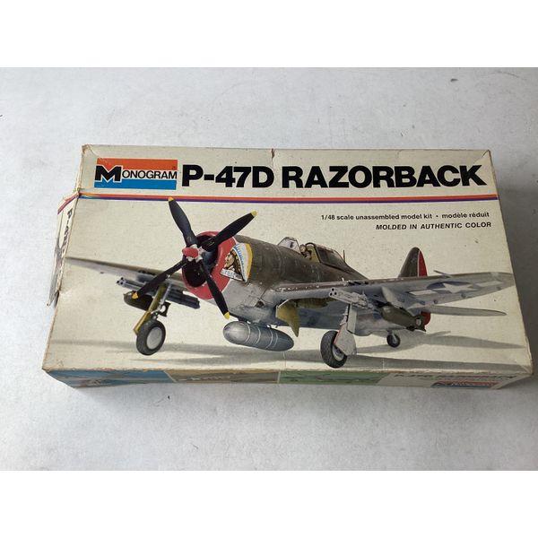 Monogram P-47D Razorback - 1/48 Scale Model Kit