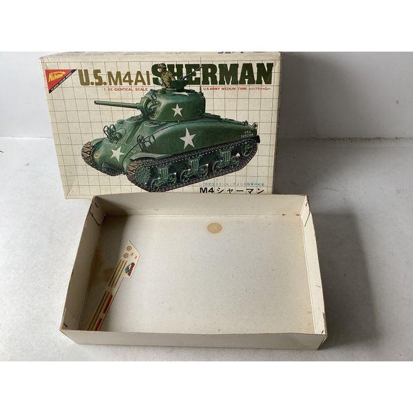 Nichimo U.S. M4A1 Sherman Tank 1/35 Scale box only