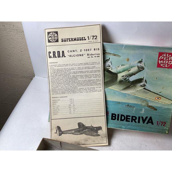 Supermodel Cant. Z.1007bis Alcione Bideriva 1/72 Scale Model Kit