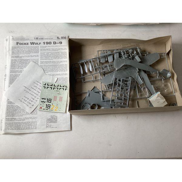 Italeri Focke Wulf 190 D-9 - 1:48 Scale Model Kit - Unassembled, Decals Included