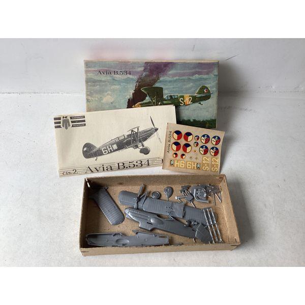 KoPro Avia B.534, Biplane Aircraft Model Kit - Vintage