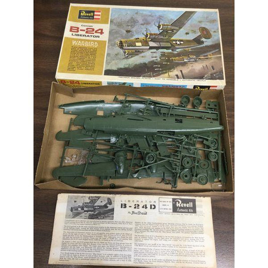 Revell Convair B-24 Liberator Warbird - Plastic Model Kit, Assembly Required, Authentic Decals