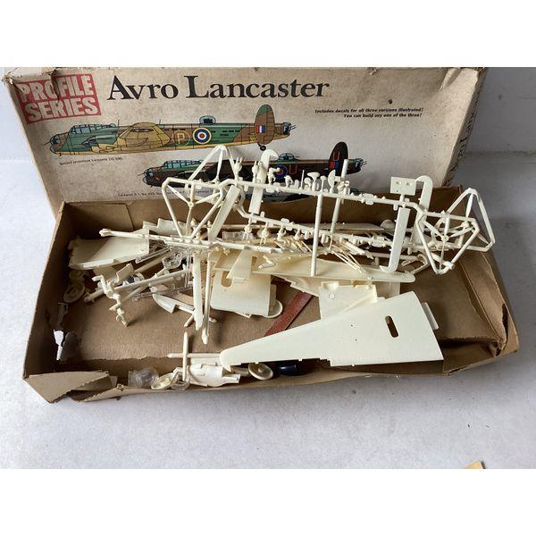 MPC Profile Series Avro Lancaster 1/72 Scale Model Kit - Vintage Collectible