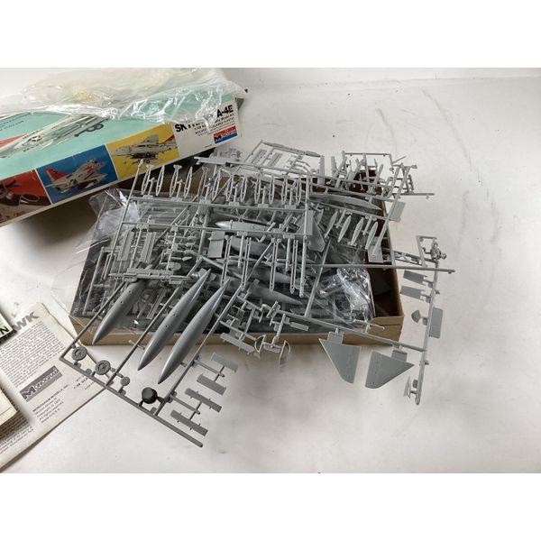Monogram Skyhawk A-4E - 1/48 Scale, Unassembled Model Kit, Molded in Color
