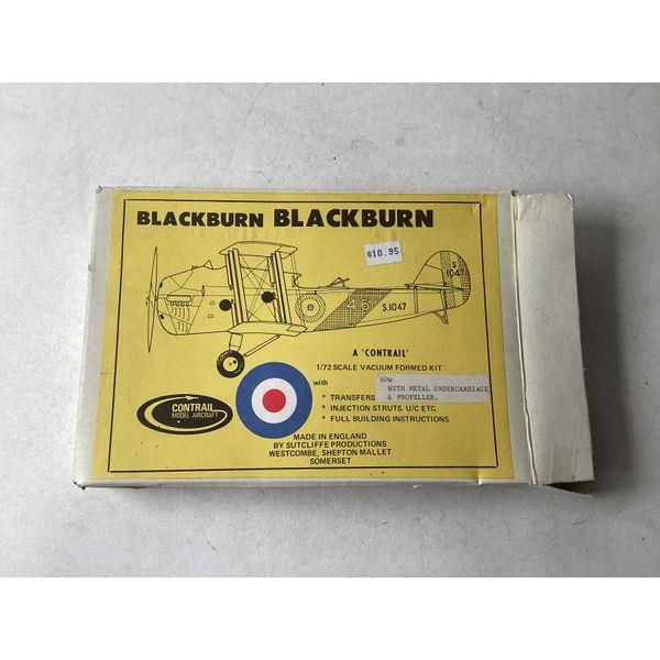 Contrail Blackburn - 1/72 Scale Vacuum Formed Kit - Aircraft Model