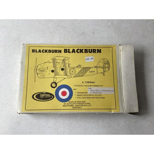 Contrail Blackburn - 1/72 Scale Vacuum Formed Kit - Aircraft Model