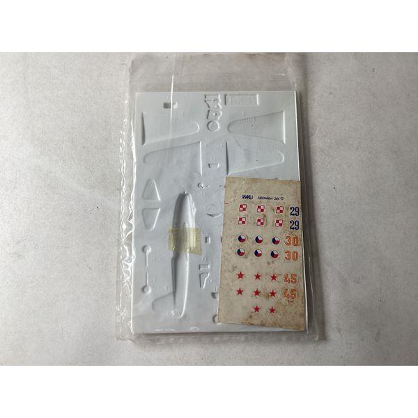 WAK Yakolev Jak-1/7 - Model Kit, Unassembled, Scale Parts
