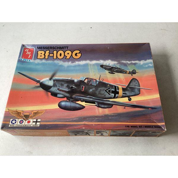 AMT ERTL Messerschmitt BF-109G Model Kit, 1990s Issue, Unassembled