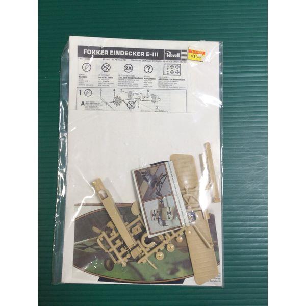 Revell Fokker Eindecker E-III - 1:72 Scale - Plastic Model Kit