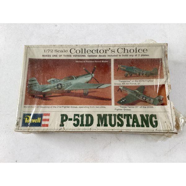Revell P-51D Mustang - 1/72 Scale, Collector's Choice, Three Versions
