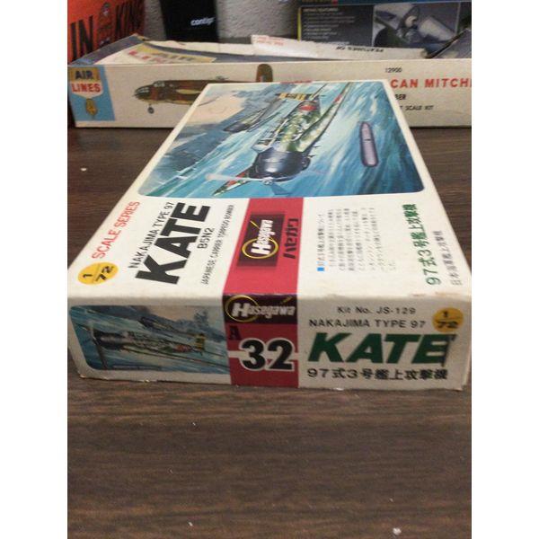 Hasegawa Nakajima Type 97 KATE B5N2 - 1/72 Scale Series - Torpedo Bomber