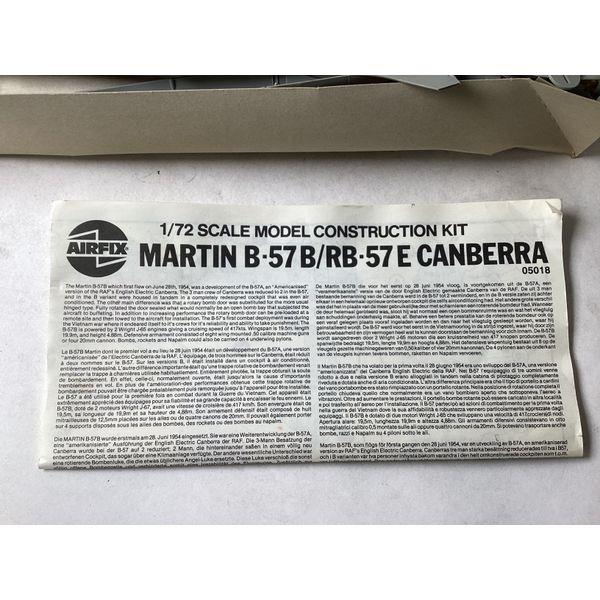 Airfix Martin B-57B/RB-57E Canberra - 1:72 Scale Model Kit