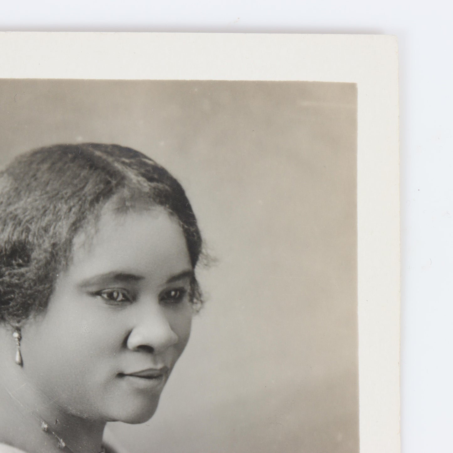 Original Madam CJ Walker "Silver Print" portrait photograph. 6"H x 4"W - photo