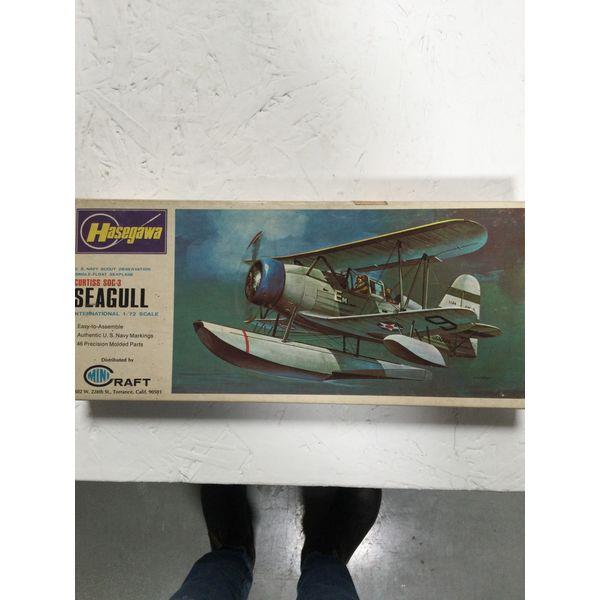 Hasegawa Curtiss SOC-3 Seagull, 1/72 Scale, U.S. Navy Markings